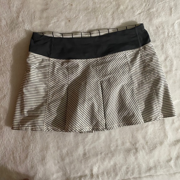 Lululemon Fast Cat Run Skirt Striped - Picture 6 of 11